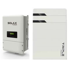 Solax 3 Phase 5.0 HV Hybrid with 2x 6.3kWh Batteries